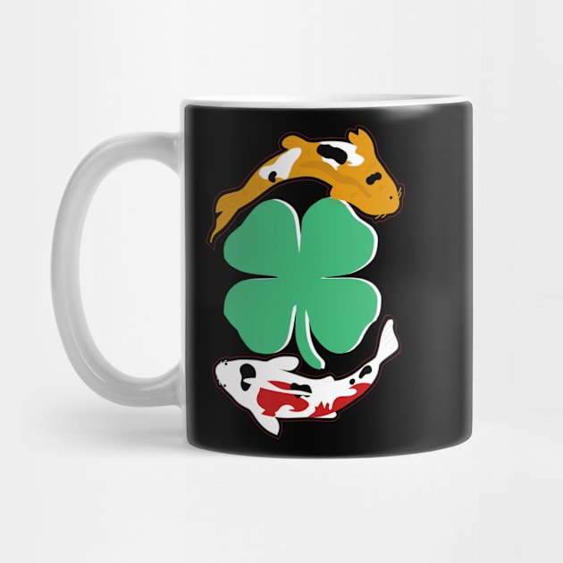 koi fish retro st patricks day tee by NIKA13